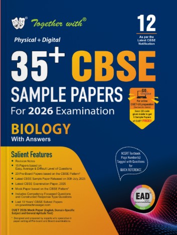 Together with 35 Plus CBSE Sample Papers Class 12 Biology for 2026 Board Exam